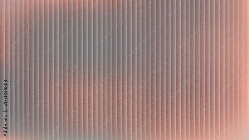 Obraz premium Soft Peach and Gray Vertical Ribbed Texture with Subtle Hues