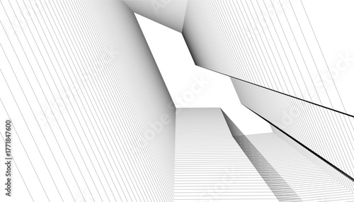 Architecture building vector 3d illustration