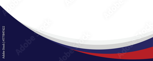 Abstract curved stripes red and blue racing background