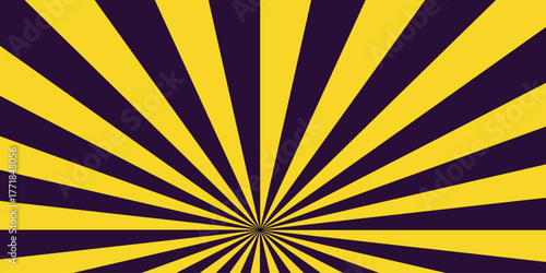 stripe rays safety warning dangerous pop art style background, vector sign yellow and black rays, glow, Abstract comic colorful vintage background.Sunburst beam light vintage shine and graphic summer.