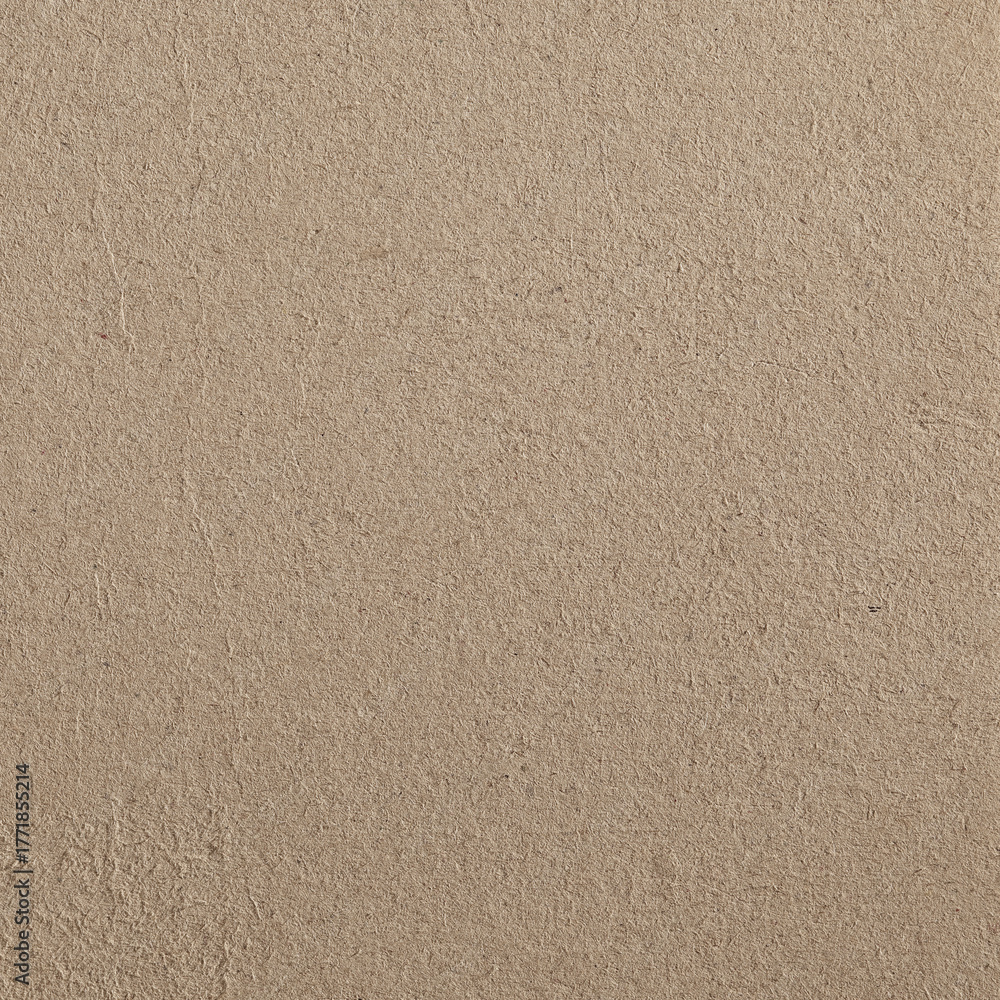 Fototapeta premium Macro focus of dark brown paper pulp with visible Fiber specks and grains