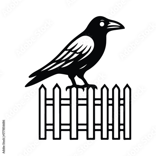 Crow Watch Guard SVG
