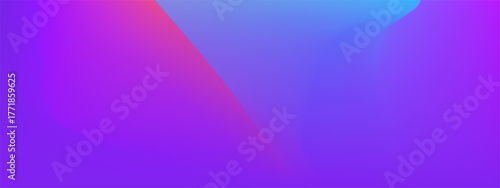 Iridescent pink gradation background with holographic rainbow gradient and pastel light effects. Abstract unicorn texture in blue purple hologram gradation.
