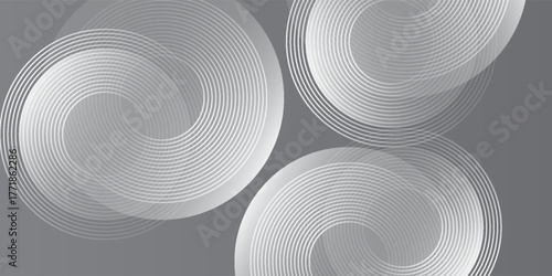 Digital technology lines circle simple abstract modern nice art white simple background texture