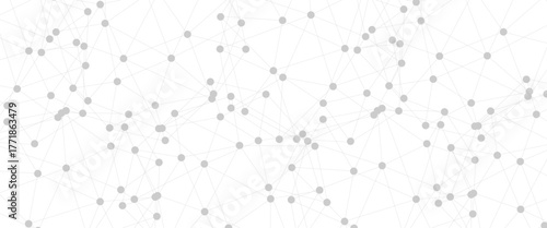 Abstract plexus background with connecting dots and lines. Global network connection