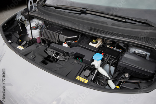 Elektromotor in einem Auto