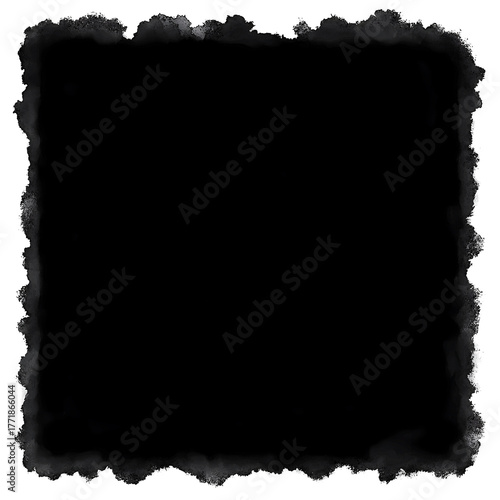 Paint Edge Image Watercolor Mask