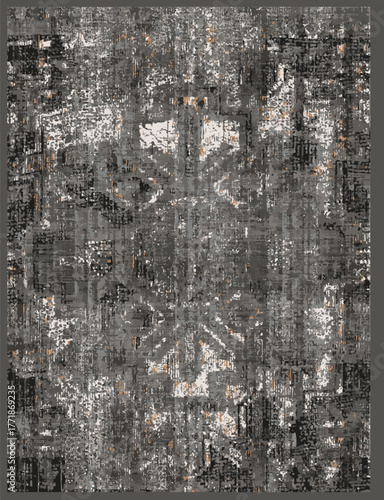  Aztec textile print. African traditional design. Creative boho pattern. Perfect for site backgrounds, wrapping paper, rug, shirt, fabric design. Unique Geometric Vector Seamless  made in ethnic style