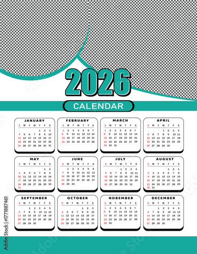 Happy new year 2026 template