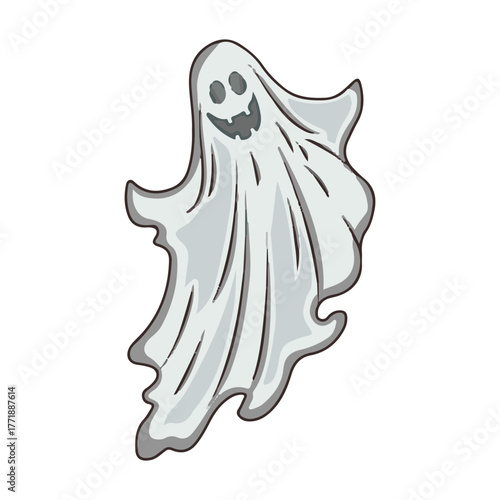 Playful Halloween Spirit with Evil Smile Design