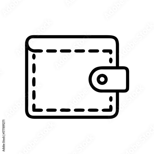 Wallet Icon – Finance, Payment, and Digital Money Symbol