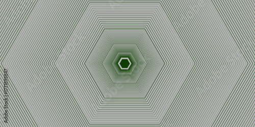 Dark green Geometric Hexagon Pattern. Modern Abstract Background with Tilt Diagonal Lines dark black, green Gradient institution, party, festive, banner. vector illustration.	