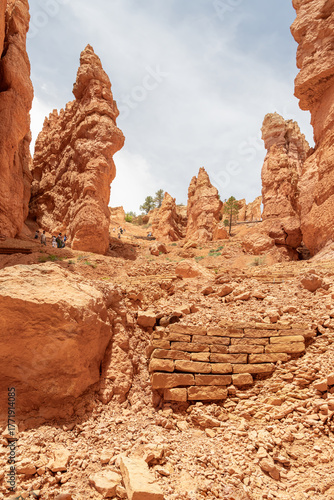 Hoodoos and Rock Formations in Bryce Canyon National Park, Utah, USA
