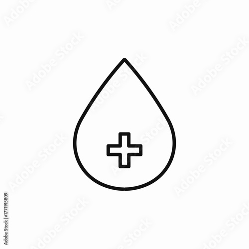 blood donor icon sign vector