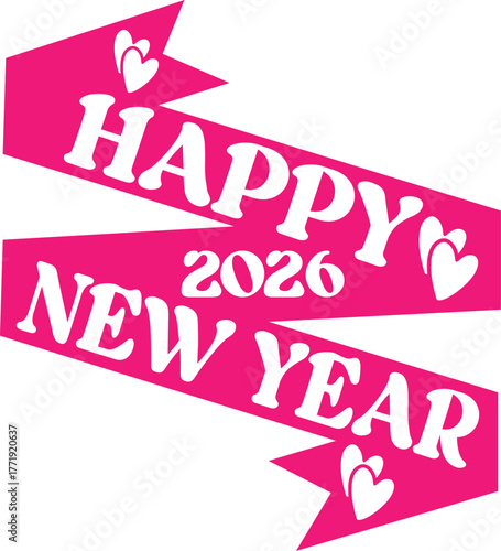 Happy New Year  Svg