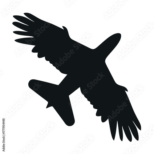 Owl silhouette, book vector, wisdom symbol, knowledge art, education concept, learning illustration, creative vector design, academic logo, smart animal art, literacy theme, abstract transformation, b