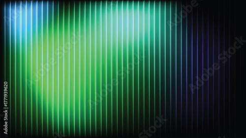 Abstract iridescent mesh flow — luminous transparency with a smooth and futuristic digital aesthetic