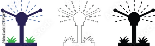 irrigation icon for business