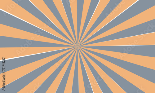 Peach and gray sunburst pattern background