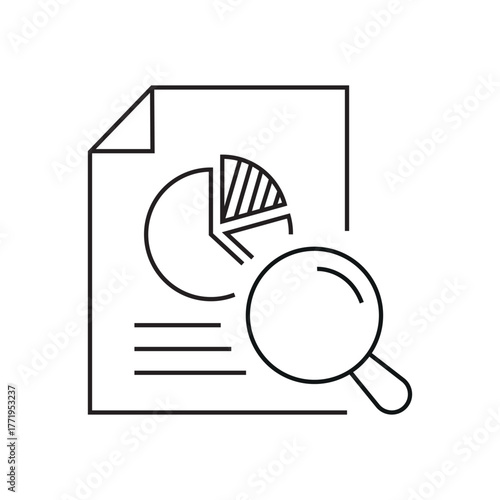 analitic icon. A set of analytics and data icons featuring charts, graphs, reports, dashboards, and metrics. Perfect for projects related to business analytics, statistics, data visualization. icons. 