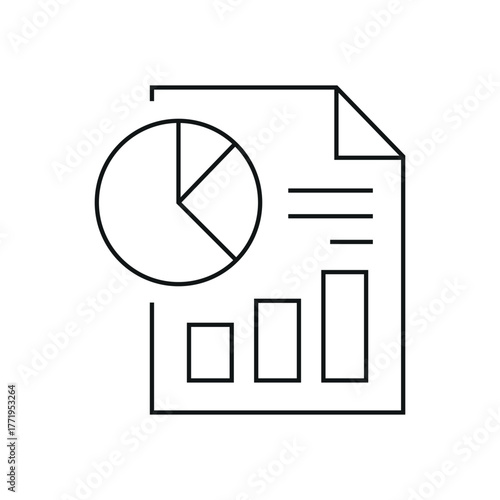 analitic icon. A set of analytics and data icons featuring charts, graphs, reports, dashboards, and metrics. Perfect for projects related to business analytics, statistics, data visualization. icons. 