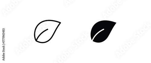 leaf nature, Sprout, plant, Leaves, organic plant, growth conditions, Floral branch icons button, vector, sign, symbol, logo, illustration, editable stroke, flat design style isolated on white linear