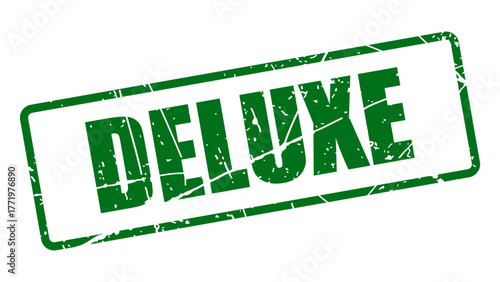 Deluxe stamp with grunge texture