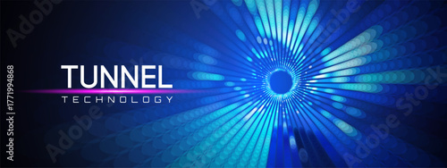 BG tunnel quantum with abstract portal and concept circuit for light algorithm or software board background. Mesh chip scientific and big time machine with virtual supernova and tube warp design.