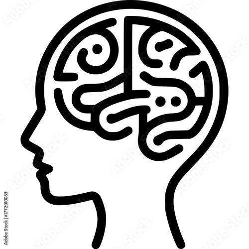 Brain Icon Vector