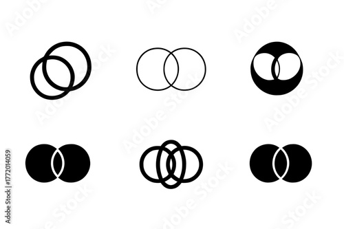 Magical Ring Logos. Space telescope children?s coloring book illustration, outlined drawing, a smiling satellite telescope orbiting Earth with stars and