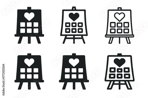 Event Preparation Logos. Helping a loved one prepare for a big life event, like a wedding or graduation. Set Logo of Helping a loved one prepare for a big life