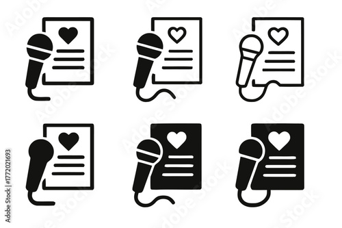 Event Preparation Icons. Helping a loved one prepare for a big life event, like a wedding or graduation. Set Logo of Helping a loved one prepare for a big life