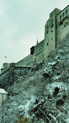 Hohensalzburg Fortress perched above Salzburg’s Old Town