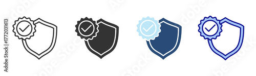 Integrity Icon Set. Designed In Multi Style