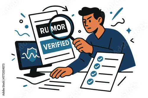 Fact-Checking Animation.