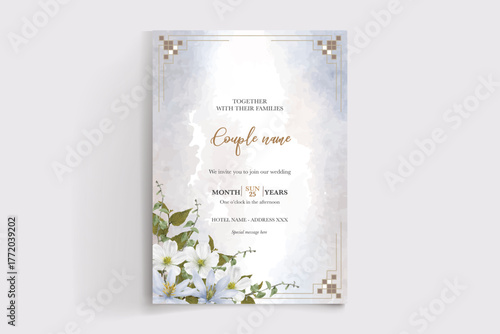Save the date wedding invitation templates