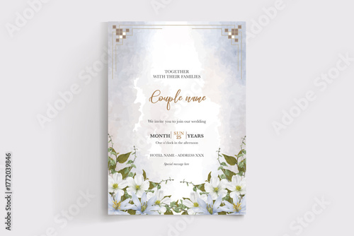 Save the date wedding invitation templates