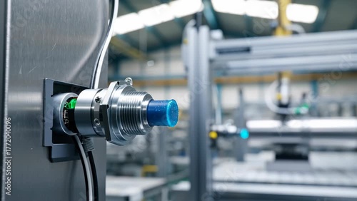 Advanced Industrial Control System with Sensor Integration for Enhanced Automation