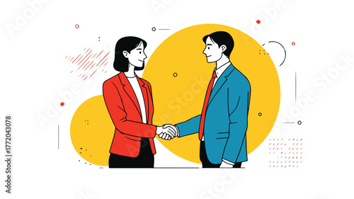 Successful Business Collaboration Meeting for Marketing Strategy