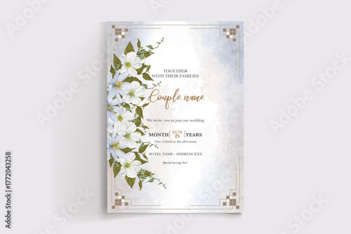 Save the date wedding invitation templates