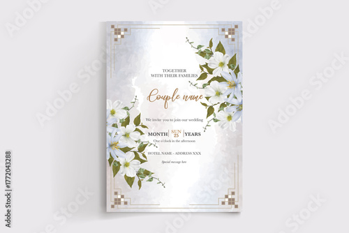 Save the date wedding invitation templates