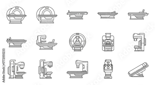 mri scan machine imaging equipment for healthcare diagnostic technology in a medical environment modern hospital radiology clinic tools.