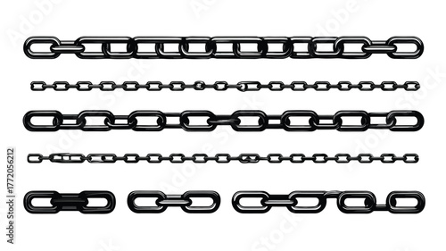 Chain vector illustration