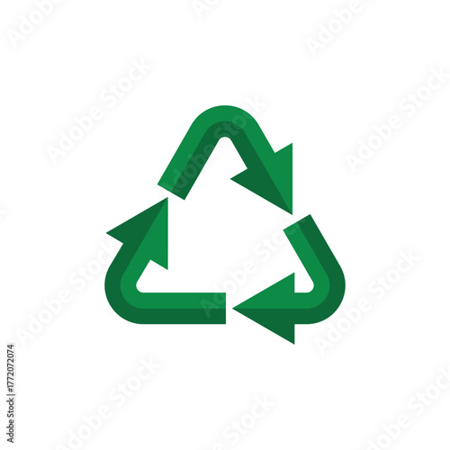 green recycle symbol