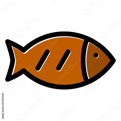 grilled fish icon