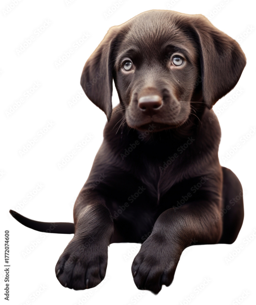 Naklejka premium PNG Dog retriever animal mammal.