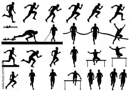 Vibrant Retro Miami Cityscape Illustration with Palm Trees and a Beautiful Sunset Horizon