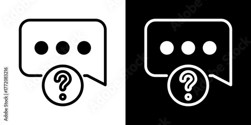 Help  Icon Of Line Black And White Style 