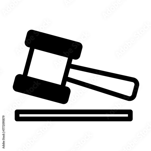 Legal Verdict Judgment icon from the Notary icon collection (Mixed Style)