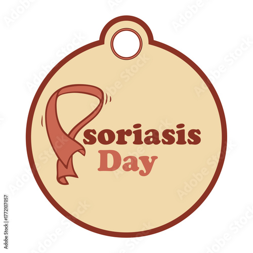 World Psoriasis Day label